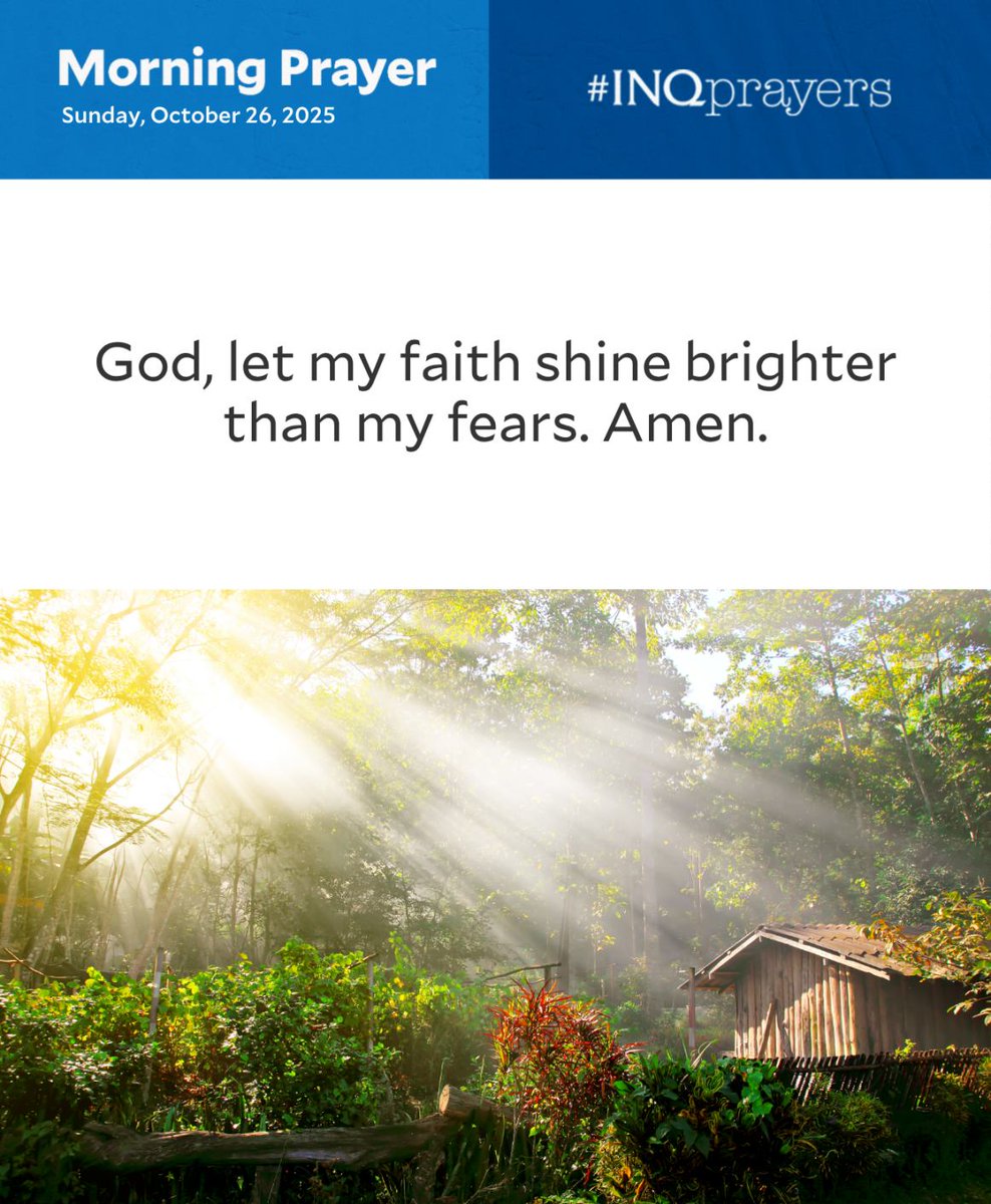 inquirerdotnet's tweet image. Today&apos;s Morning Prayer. #INQPrayers