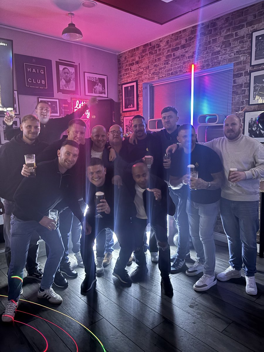 Happy 60th to our Brian. Top top bloke! 💙🖤