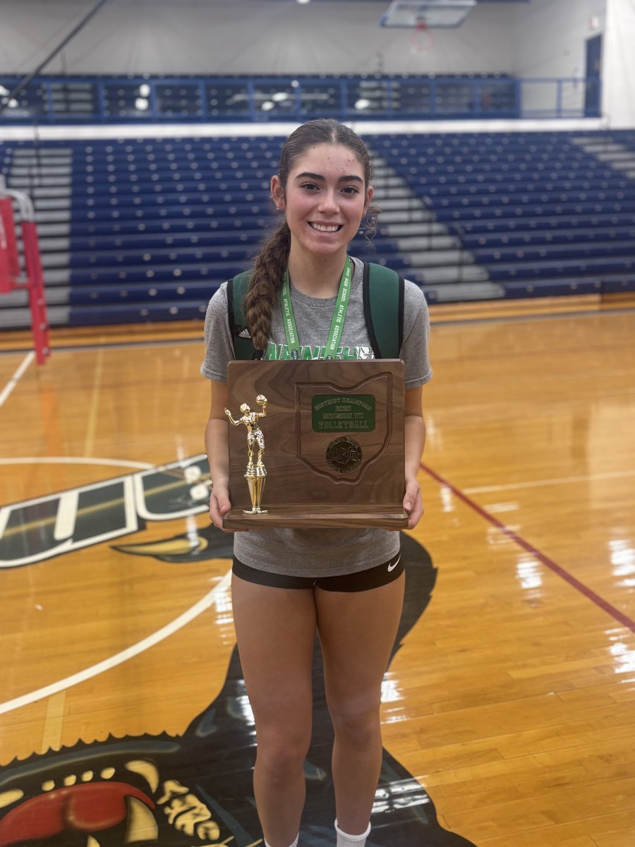 OHSAA Div. 7 District 🏆 Champs!!!
Love my School and Team!  We was down 2-0 sets.... 3 straight and won it in 5! Go Eagles🦅💚🤍 #EasternHighSchool