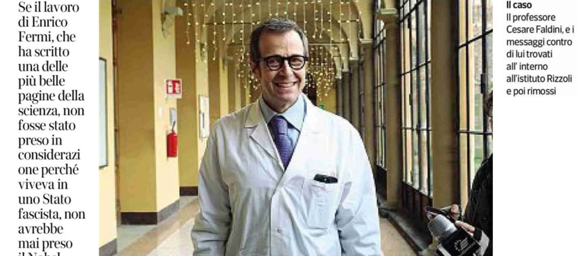 Free4futur99001's tweet photo. Cari studenti: alcuni di voi hanno affisso volantini anonimi al Rizzoli, perché ho dichiarato la mia contrarietà ad una recente delibera del Senato accademico dell’Università di Bologna che blocca le future collaborazioni accademiche con Israele. Da quando, in democrazia ci si deve vergognare delle proprie idee? E’ vergogna piegare la testa per convenienza, non esprimere un’opinione. E’ passata la vostra mozione: per il futuro stop al tutte le collaborazioni con Israele. Se nulla cambia sarò tenuto a rispettare questa regola anche se non la condivido. In democrazia la maggioranza decide, ma ciò non toglie che il mio punto di vista debba essere rispettato, anche se non condiviso. 

Mi rivolgo quindi non solo a voi, ma anche a rappresentanti degli studenti che hanno portato la mozione in Senato, ed ai colleghi che l’hanno sostenuta nella speranza che cambiate idea. Avete letto sui giornali e sui social: in Giugno ho scritto una prima lettera personale al Rettore ed al Senato Accademico. Senza risposta è divenuta un post, finito sui giornali. Come conseguenza di un’ulteriore recente delibera che blocca le future collaborazioni accademiche con Israele del Senato Accademico, assieme ad un ristretto gruppo di accademici abbiamo scritto un’altra lettera. 

Noi firmatari riteniamo che bloccare le collaborazioni future con Israele sia una sconfitta della scienza e del sapere, che in un Ateneo devono sempre stare al primo posto rispetto alla politica. La storia insegna: Enrico Fermi, premio Nobel per la Fisica 1938, aveva la cattedra a Roma. Le ricerche che l’hanno consacrato a più grande fisico italiano del 900 e tra i più stimati del mondo si sono svolte negli anni 30 in via Panisperna a Roma, durante il governo fascista. Fermi non è stato isolato dalla comunità internazionale. E’ stato letto sulle pubblicazioni, ascoltato ai congressi. E’ stato amato nonostante fosse cittadino Italiano, suddito di uno stato monarchico e di un governo fascista. Dopo aver ritirato il Nobel, volò negli Stati Uniti senza più tornare in Italia. 

Se i paesi alleati avessero ostacolato la diffusione delle ricerche di Fermi come ritorsione al fascismo condannando il grande scienziato all’isolamento credete che il regime fascista sarebbe crollato prima? Ritenete reale la possibilità che la storia dell’anonimo professore di Roma che studia gli atomi avrebbe fatto da innesco alla liberazione dell’Italia? Fantascienza. Più facile che l’anonimo professore avrebbe privato la comunità internazionale di progredire il sapere, e sarebbe stata una rimessa per tutti. 

Max Planck, che ha dato il nome alla famosa “costante di Planck”, morì nel 1947. Le sue ricerche si svolsero nella Germania nazista, e le sue relazioni internazionali non furono ostacolate dai paesi alleati, ma dall’interno del regime. Anche a lui è stato attribuito il premio Nobel. 

Con questa delibera i primi a rimetterci sarete voi: perché farete a meno del sapere di ragazzi come voi in Israele, che come voi vanno a lezione, studiano fanno esami, si svagano, vanno a ballare, sognano come voi di crescere con il loro sapere. Chiudere le future collaborazioni comporterà meno presenza di studenti Israeliani e con loro no, non potrete collaborare. Dunque ci rimette il sapere, la scienza: le forze unite, di quei ragazzi sono un valore ed una ricerca, come lo sono quelle dei giovani Palestinesi e di tutti gli studenti di ogni paese del mondo che arriva a Bologna per  studiare: tutti con tutti!

Sono stato visiting professor in Iran, nel 2018, precisamente Iran University e Teheran University: i più prestigiosi Atenei: collaborare con i colleghi ortopedici significa appoggiare il regime di Teheran? Significa favorirlo? Il sapere e la scienza mantenute al centro hanno creato un ponte che avvicina culture diverse, induce rispetto e tolleranza. E’ stato significativo per me, passare qualche giorno in un paese musulmano: ho insegnato, ho imparato. Bilancio positivo. 
Continua nel primo commento 
👇🏻