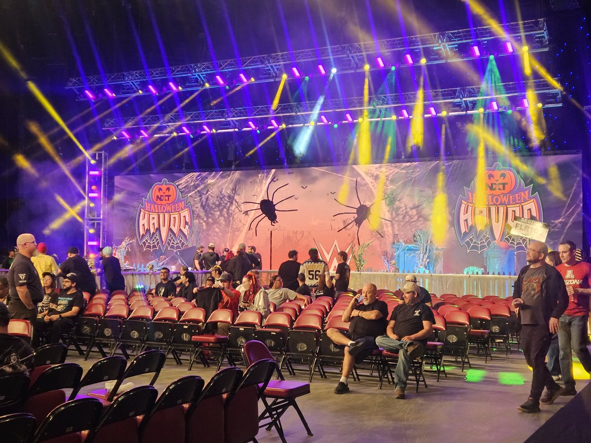 Spikedkit's tweet image. Here and absolutely gonna be crashing out if Tatum doesn't win #halloweenhavoc