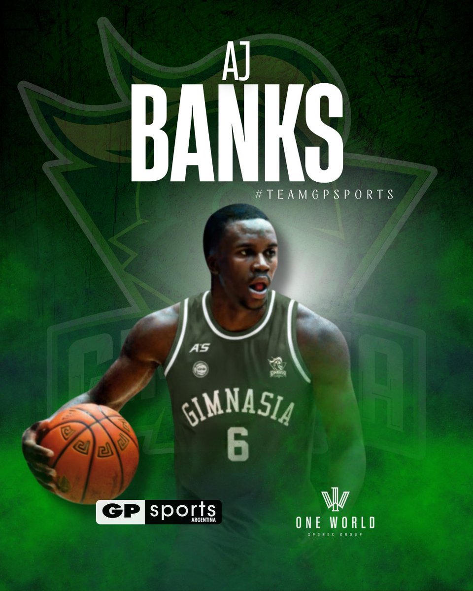 #MercadoDePases 🚨

<a href="/GyECR/">Gimnasia Comodoro</a> 🤝 <a href="/aj_be_ballin/">A.J. BANK$ 🏀</a> ✍️

#TeamGPSports