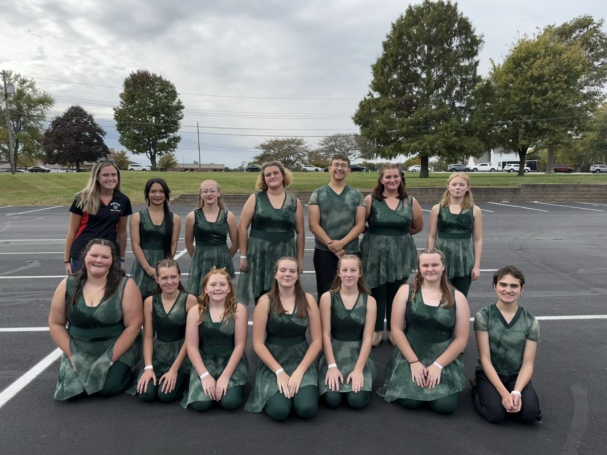my last show day with Bluffton! proud of my kids! ❤️
