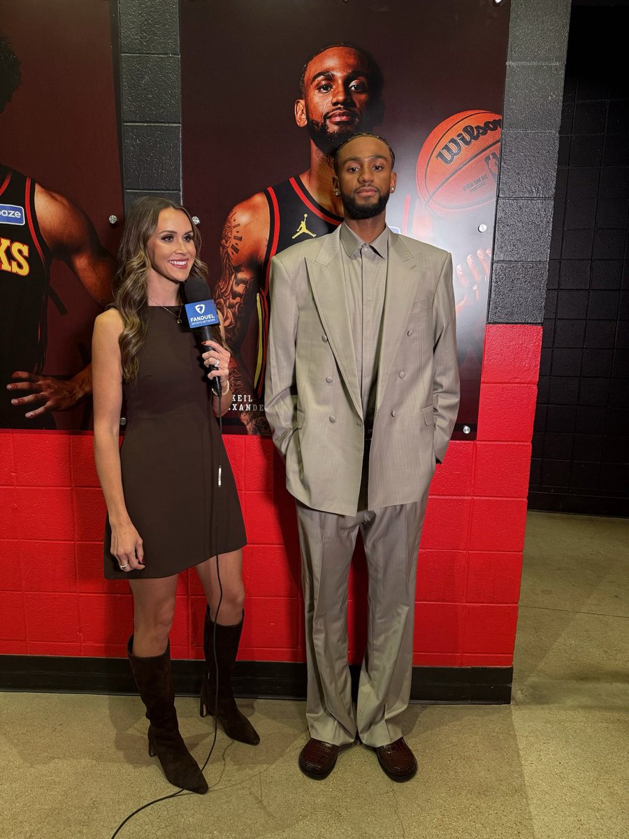 #Hawks Live on <a href="/FanDuelSN_SO/">FanDuel Sports Network South</a> is coming up soon! 

Catch my interview with Nickeil Alexander-Walker who is gearing up to face his cousin, you’ve probably heard of him… Shai Gilgeous-Alexander.