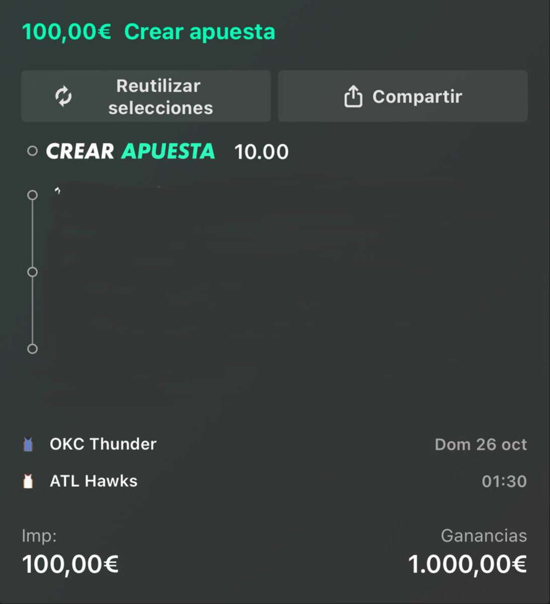 Sábado noche de NBA… 🤑

Y tengo una combi Cuota 10.00 para probar suerte en la noche de hoy… 

10 RT 🔁
10 Likes ❤️

Y os la dejo por aquí de manera gratuita en unos minutos… vamos 💪🏻