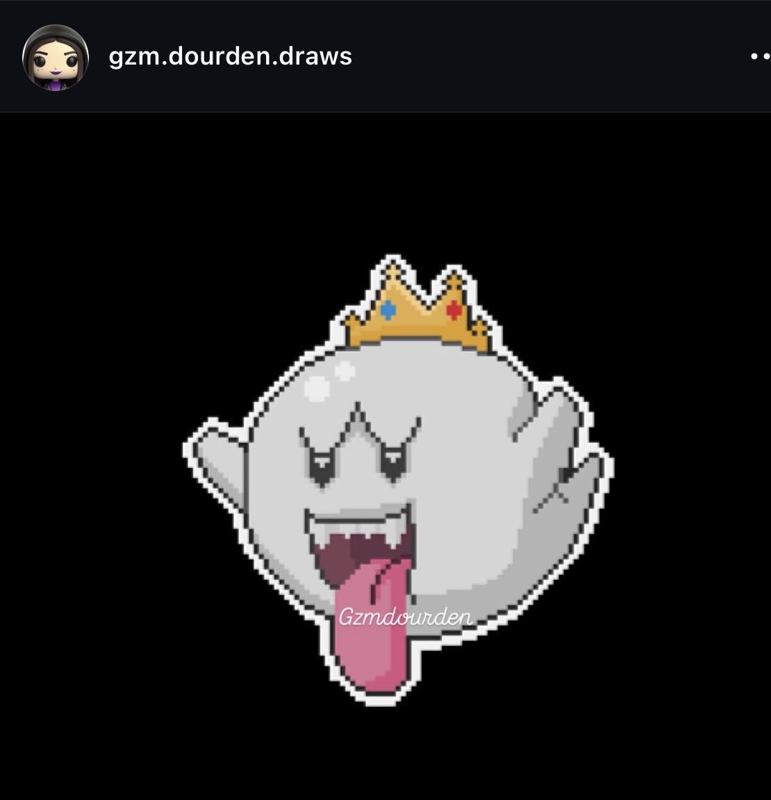 Pixel King Boo 👻