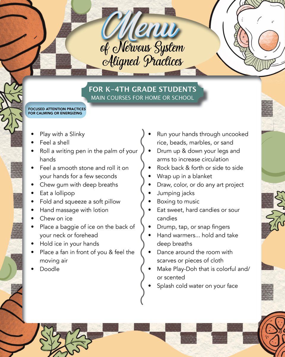 desautels_phd's tweet image. Our nervous systems need these moments of movement + sensory regulation!
#appliededucationalneuroscience
#educators
#mentalhealth
#education
#school
#revelationsineducation
#bodyandbrainbrilliance