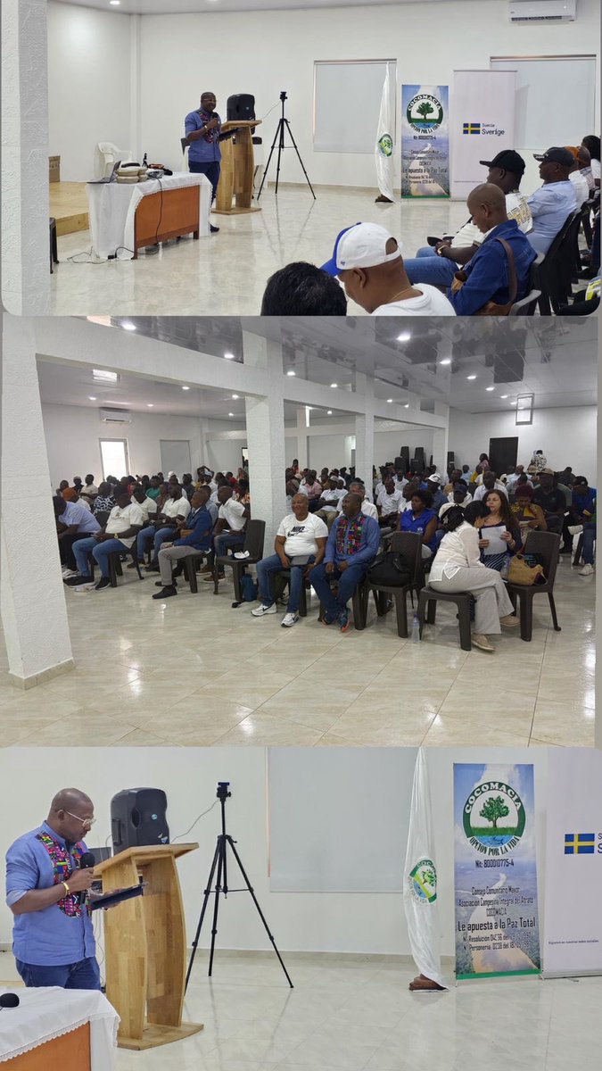 COCOMACIA se prepara para su asamblea general en la mejor tierra y territorio del MUNDO, TANGUI. JUNTANZA. Vamos que podemos.⁦<a href="/CococaucaOrg/">Cococauca</a>⁩ ⁦<a href="/cocomaseco/">Consejo Comunitario COCOMASECO</a>⁩ ⁦<a href="/FISCHETNICO/">Foro Interétnico Solidaridad Chocó- FISCH</a>⁩ ⁦<a href="/renacientes/">PCN</a>⁩ ⁦⁦<a href="/cnoa_afro/">C.N.O.A.</a>⁩ ⁦<a href="/petrogustavo/">Gustavo Petro</a>⁩ ⁦<a href="/MinInterior/">MinInterior Colombia</a>⁩