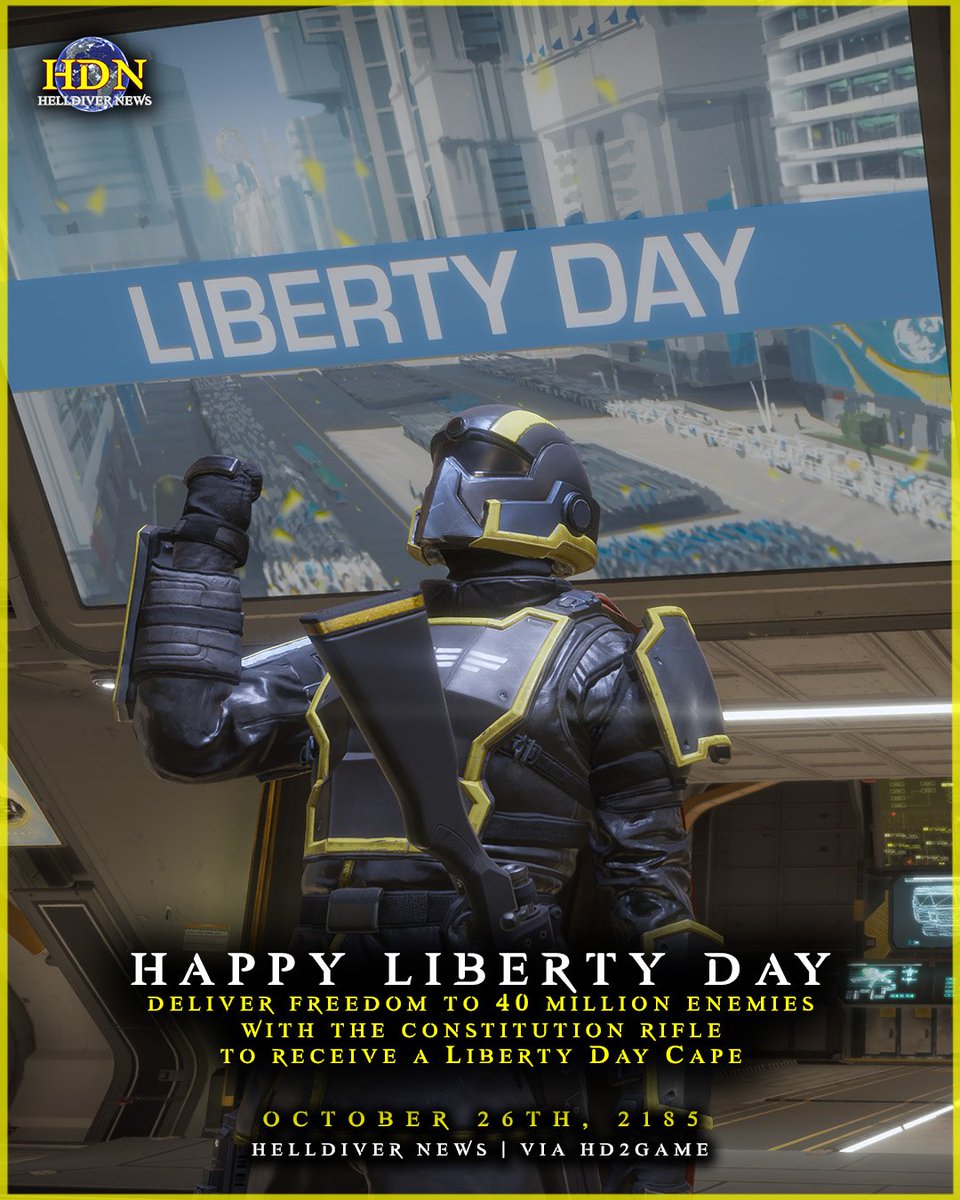 Happy Liberty Day, Helldivers!

#helldivers2 #libertyday