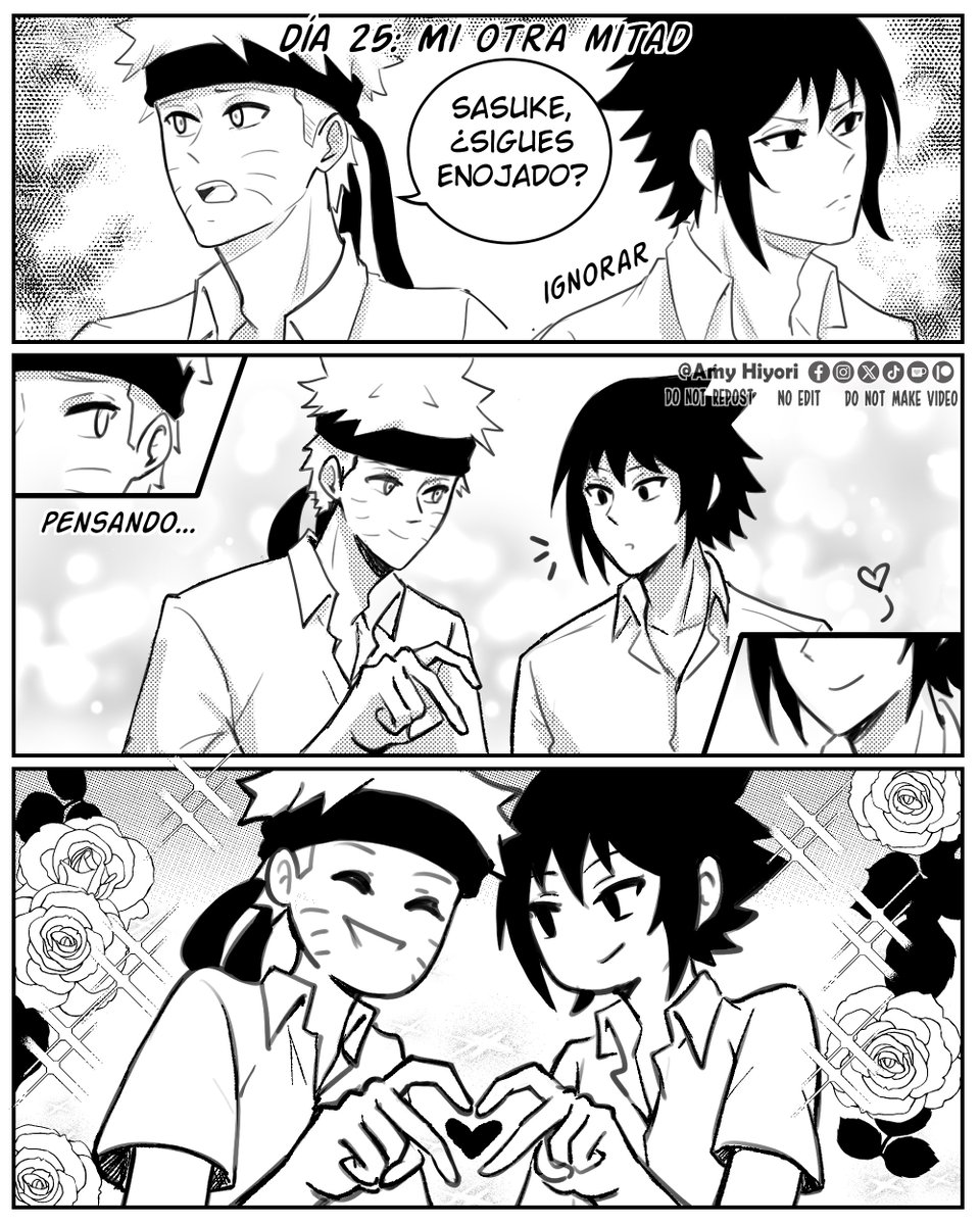 Contexto: Au escolar parte 2
#SNSmonth25 #NaruSasu