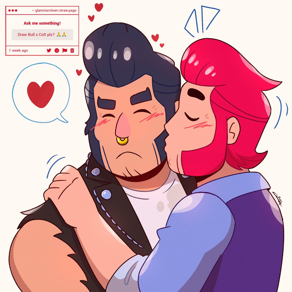 I like those sillies 💕
#BrawlStars #BrawlStarsArt