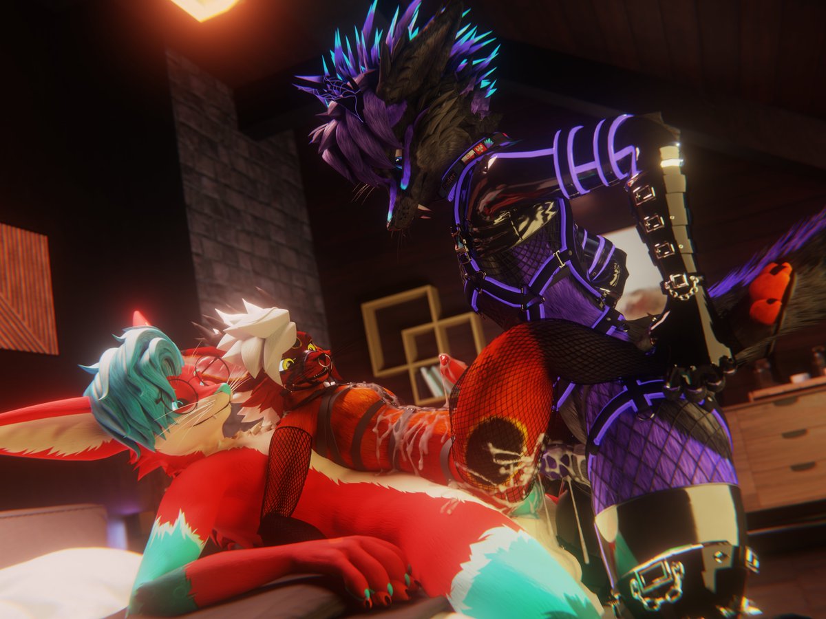 Kinktober '25 - Day 25 : Double Penetration! 
This one's just a bit of a stretch! ;3
Rendered for: 🟠 <a href="/BottomLessS0L/">BottomLessS0L</a>! 
🟣: <a href="/Enderowy/">Ender</a> 
🔴 : <a href="/ArtsyBin_AD/">ArtsyBin_AD</a>