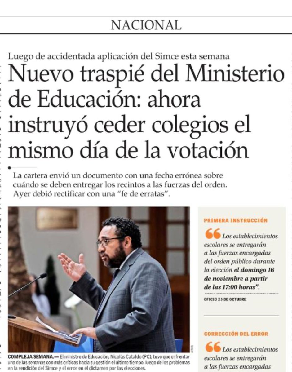 jgalemparte's tweet image. Sería bueno que los estudiantes le enseñaran al Ministerio de Educación a mirar el calendario. 
Se enseña en primero básico y se explica con mayor profundidad en segundo básico en matemáticas.