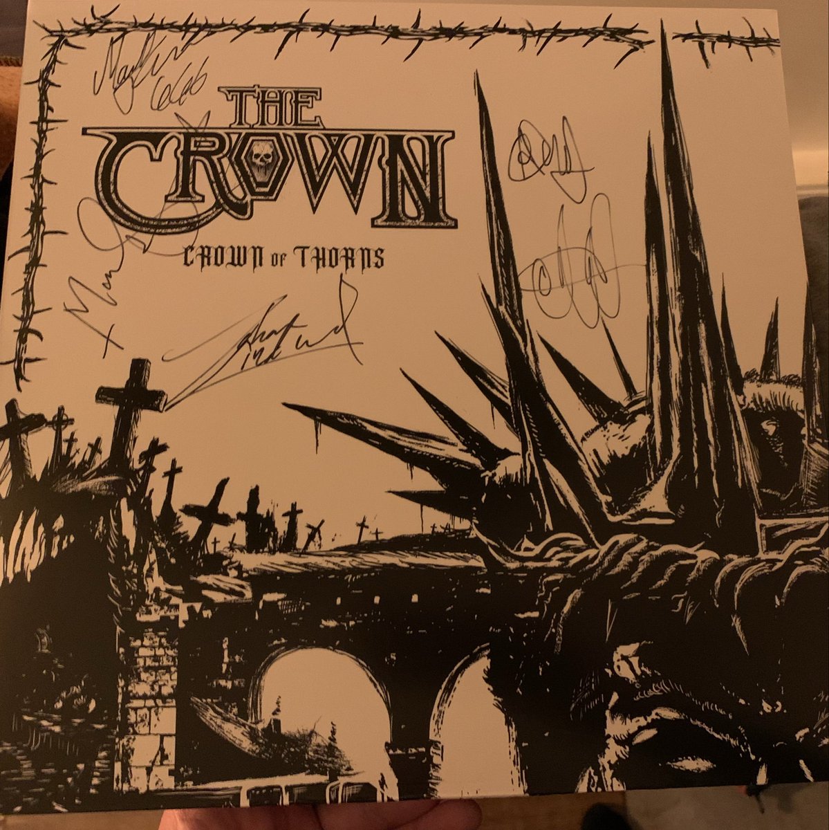 Pottelejon's tweet image. The Crown. #DeathMetal #Pipeline #Sundsvall