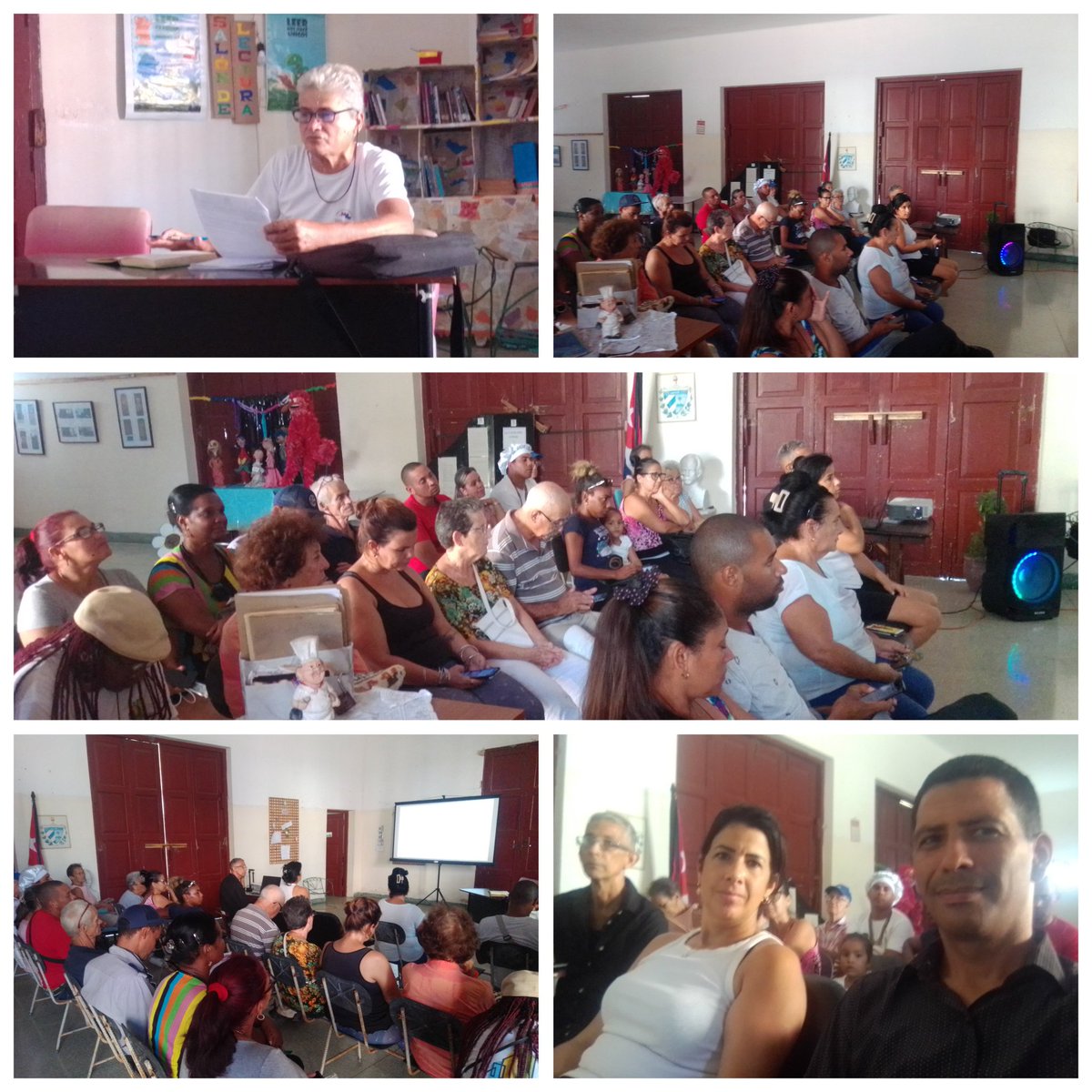 delgado_ye51637's tweet image. Se efectuó la reunión del consejo popular de Santa María del Rosario en el #Cotorro analizando el funcionamiento, se le da seguimiento a los planteamientos de la población así como la estrategia de higienización y las acciones de la campaña contra el mosquito. 
#PoderPopular