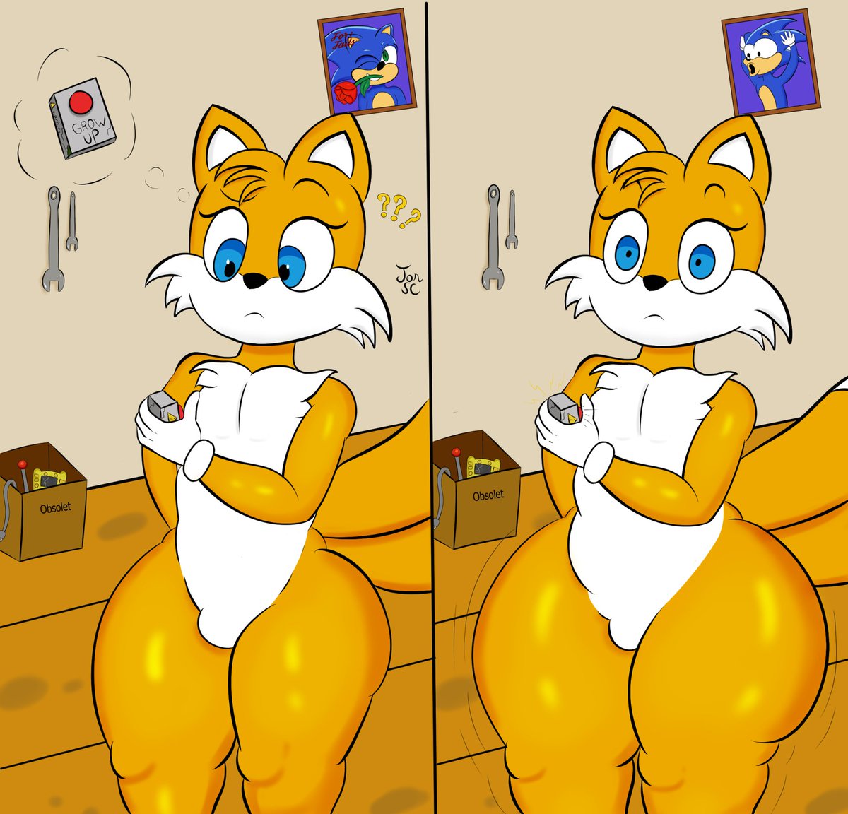 2 dibujos en 1 mes waos