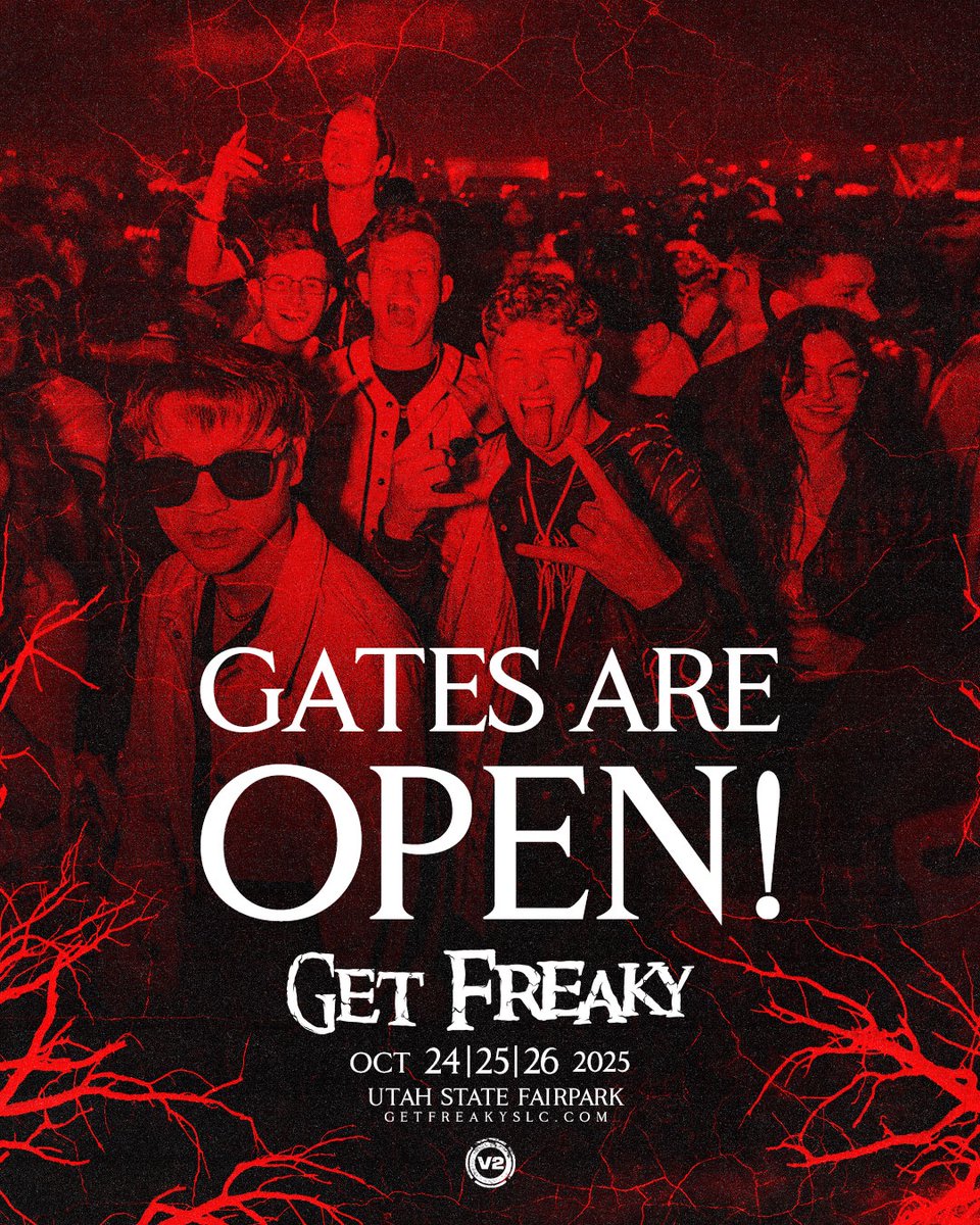 The gates are open for NIGHT TWO. Let’s go again! 🩸