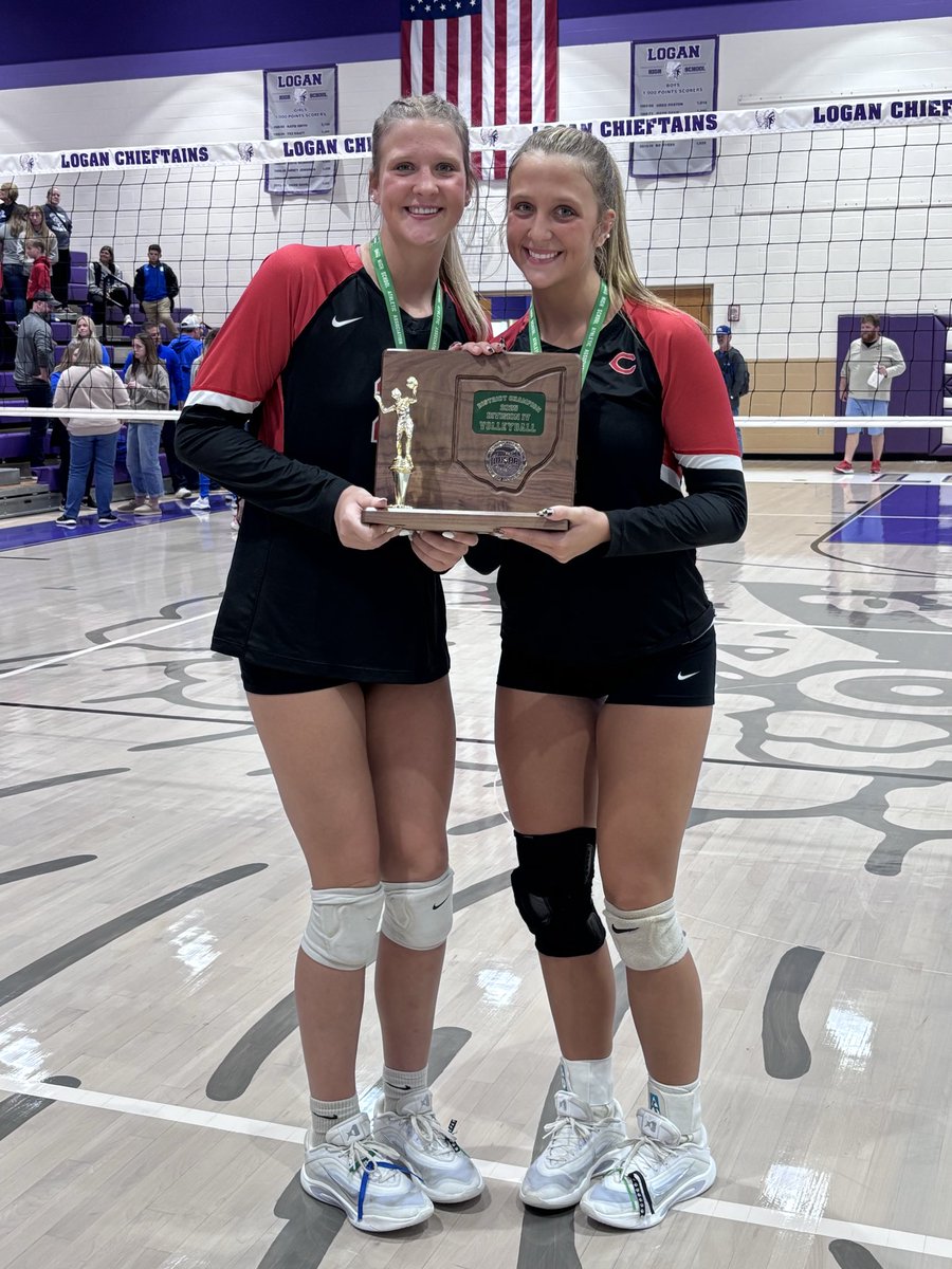 crazw3's tweet image. They did it!!! This afternoon Lady Tigers took the District title against a great Gallia team!! Been 41 years and way over due!!! @CHSTigerVBall is heading to the sweet 16 next Thursday to play against London! @AddisonEdgin00  @CHSTigerAD @CHSTigerPride