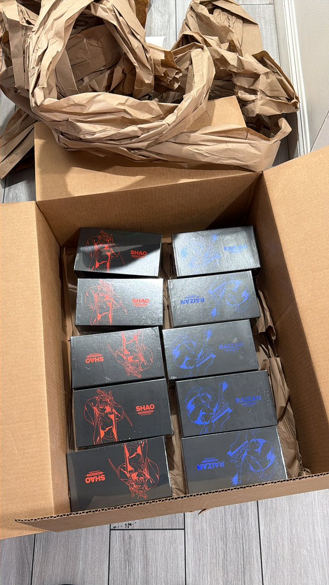 ShinobiHnD's tweet image. Mail day. Time to learn how to play @AzukiTCG 😊