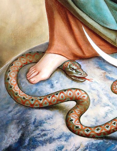 Most Holy Theotokos, put Israel under your heel