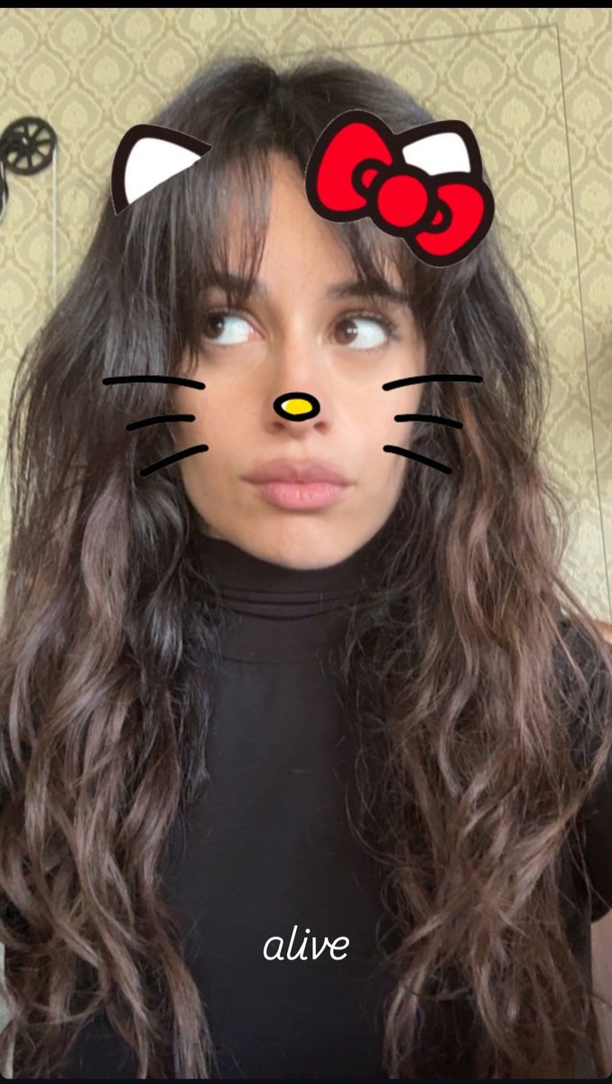 workingforcc's tweet image. Camila Cabello vía historias de Instagram.