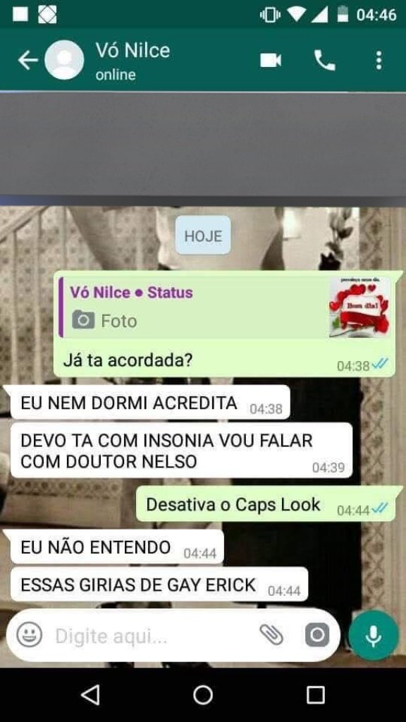 Dalmo mandando mensagem para Jae:
#Hexatombe