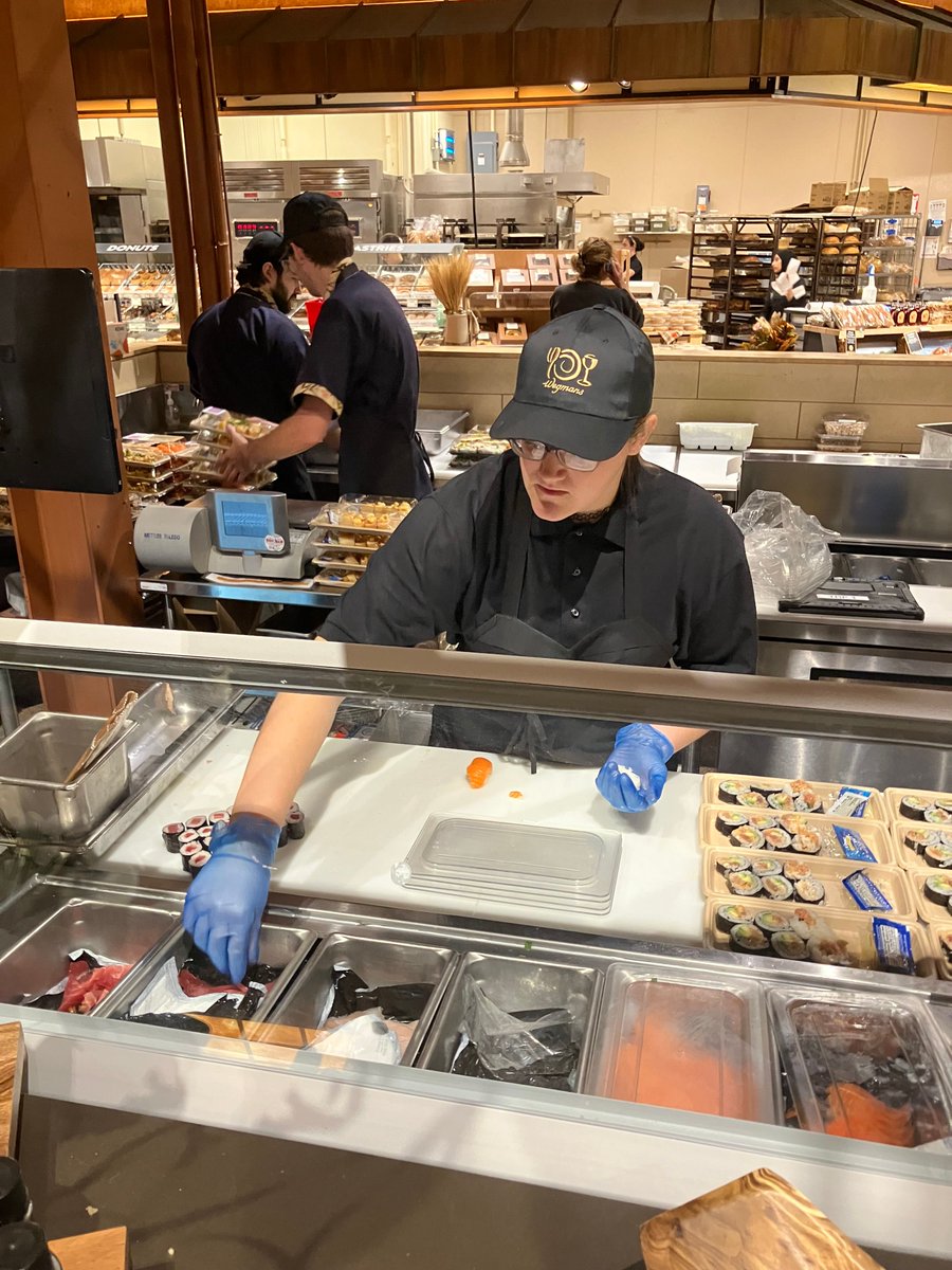 In honor of #NDEAM, meet Emmalee! A 2025 graduate, she thrived in Aspire of WNY’s WOW Program, interning at Wegmans and building skills in customer service, teamwork &amp; creativity every single day. Now she works at Wegmans as the “Rockstar of the Kitchen!” #InclusionWorks