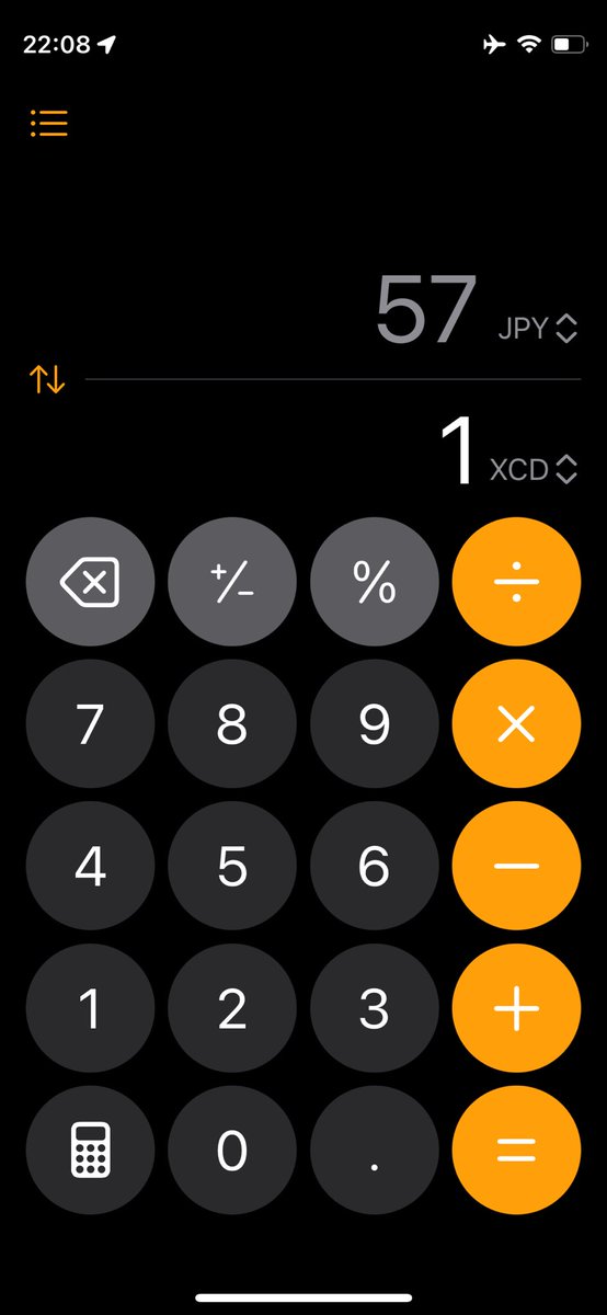 _tinytravelers's tweet photo. 備忘用

ジョージアの通貨はiPhoneの電卓に（おそらく）内蔵されてない。東カリブドルを代用するとレートはほとんど一緒なのでオススメ。 https://t.co/2mkpV3fdgB