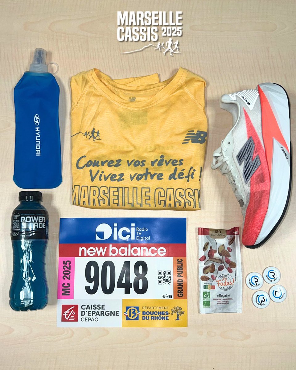 MarsCassis's tweet photo. Marseille-Cassis c'est demain... On a préparé le Racepack ! 🤩🏃♂️🏃♀️
Alors, prêts pour le jour-j ? 🥳💪😎
#MarseilleCassis #Running #Sport #Course #Run #RacePack https://t.co/7L57wZMmrn