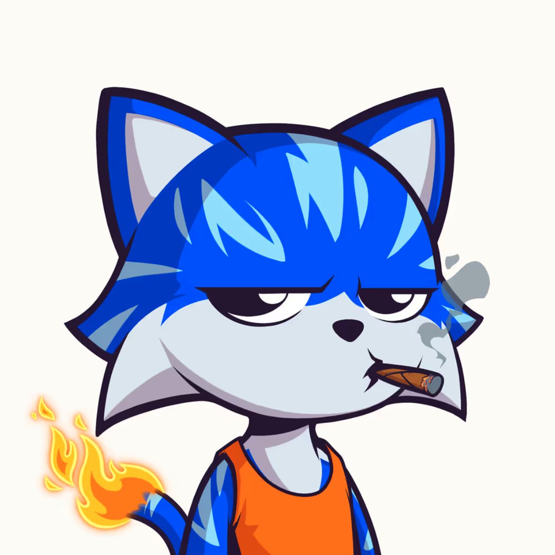 Day 10 of posting a $TOSHI NFToshi until the floor hits 1 ETH or I run out (4,990 days left) 😹.