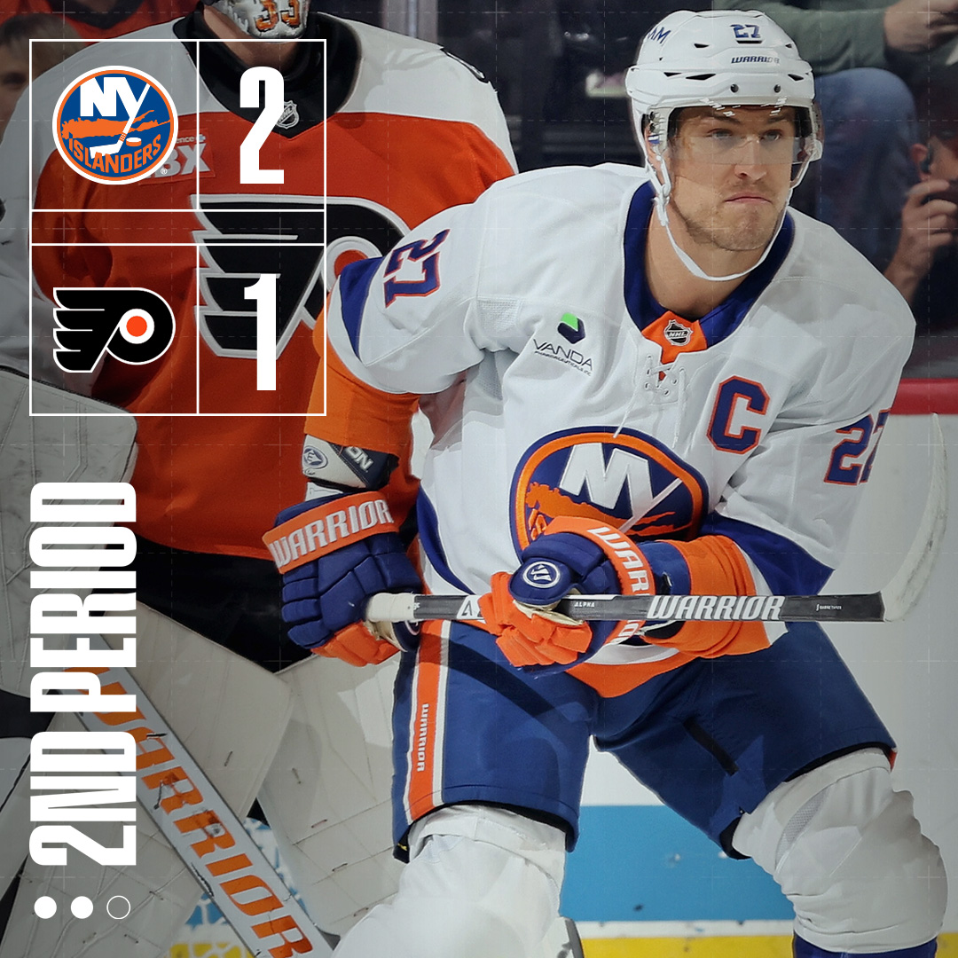 NYIslanders's tweet image. Up after 2.