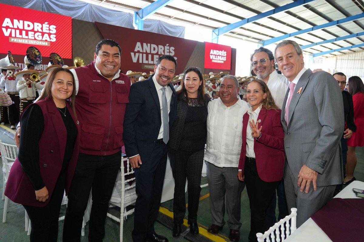 Llegamos al Primer Informe de Labores del Diputado <a href="/A_Villegas_Men/">Andres Villegas Mendoza</a>.

Acompañar el trabajo de quienes impulsan leyes en beneficio de las familias poblanas siempre es motivo de reconocimiento.