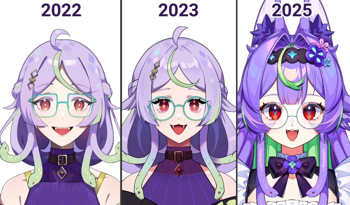 neyuse's tweet image. The evolution of Neyu 🐍