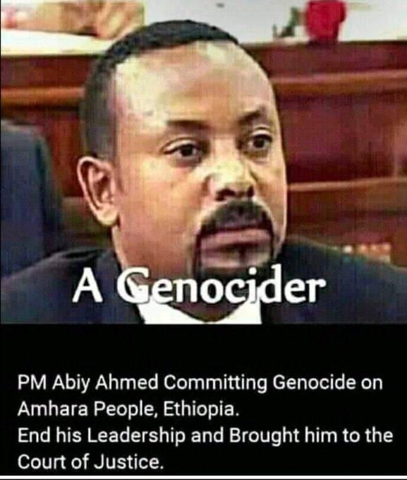 Shalomzon's tweet photo. The Oromo-led regime under Abiy Ahmed continues to commit atrocities. Civilians are mutilated and bombed everyday. #AbiyRegimeIsCriminal #AbiyWarCrimes #AmharaGenocide @amnesty @hrw @UNHumanRights @USEmbassyAddis @UNGeneva @UNICEFEthiopia @ICRC @IntlCrimCourt @SenateForeign @HouseForeignGOP @HouseForeign @SFRCdems @USEmbassyAddis @USAmbUN @statedeptspox @CanadaEthiopia @EUinEthiopia