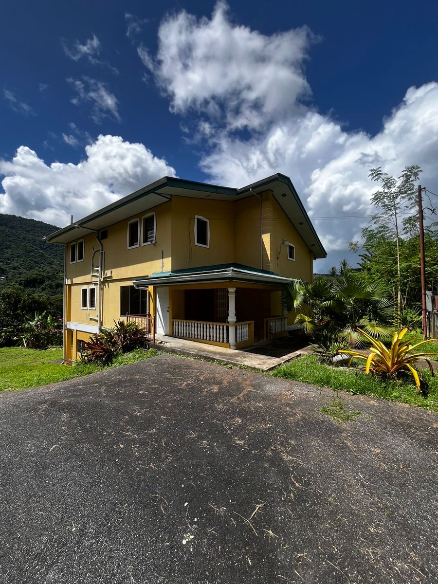 Selling my dad’s house in the gated community of Mountain View, Maracas St. Joseph. If you know anybody looking for a family property, let me know.