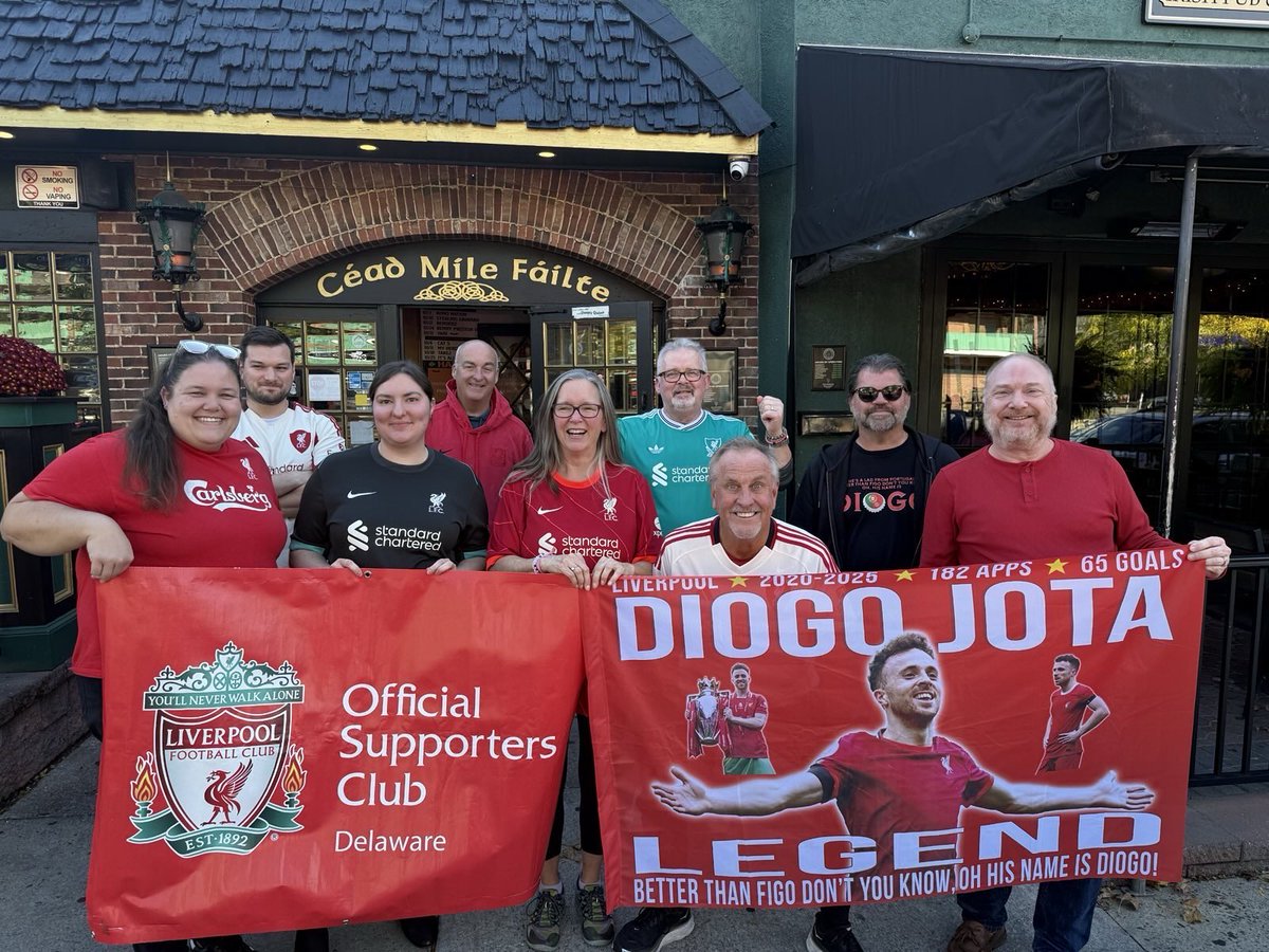 OLSCDelaware's tweet image. C'mon you #FirstStateReds !! #UTR  #YNWA see you at @catherinerooney today 3pm @LFC  vs @BrentfordFC  #myplmorning