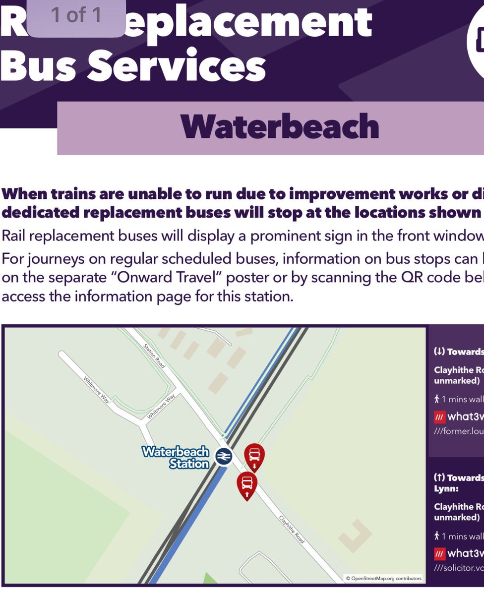 steamjam's tweet photo. @nationalrailenq Your website states the   rail replacement bus stops for Waterbeach are here yet a bus picked up passengers from Lode Avenue, a considerable distance away, please update the information or inform drivers of where they should stop. https://t.co/l84OyMlRnH