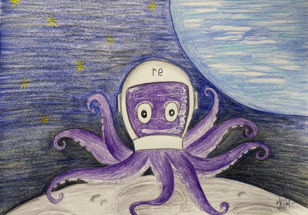BrowskiMM's tweet image. Touchdown on a new world! With eight arms and infinite curiosity, I&apos;m ready to explore the unknown. The stars are my map, and adventure is my destiny 🌌🛸🐙
@re 
#SpaceExplorer #OctoAstronaut