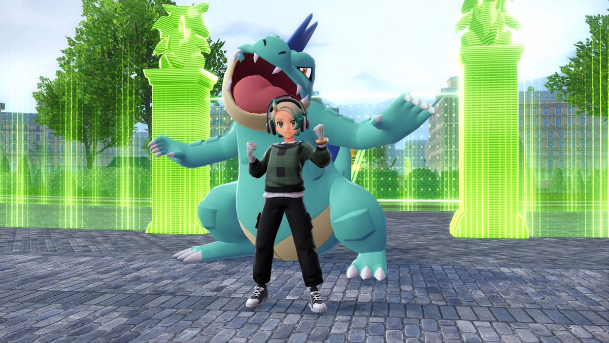 Oh he looks SO GOOD in this game!! I love this Pokémon so much 🥹