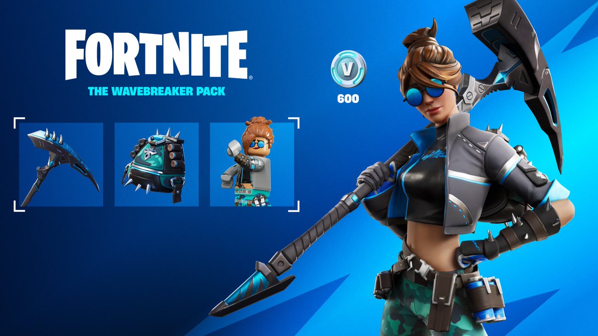Wavebreaker Starter Pack Giveaway 🌊

To enter:
🖤 Follow me <a href="/StankEyeGnetx/">BigxTwig</a> <a href="/R3alWyldstyl3/">Wyldstyl3</a> 

💙 Like, Retweet &amp; Tag a friend

🖤 Ends in 48 Hours
#Fortnite #Giveaway
