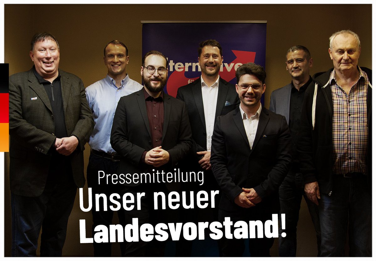 ++ Pressemitteilung ++
Neuer Vorstand gewählt – Fokus auf Zusammenhalt und Zukunft

Die AfD Bremen hat am Samstag auf ihrem Landesparteitag turnusgemäß einen neuen Vorstand gewählt. Der bisherige Vorsitzende Sergej Minich wurde mit über 95 Prozent der Stimmen im Amt bestätigt.
