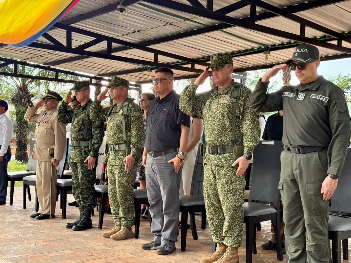 Nuestro alcalde Jaime Ariel Rodríguez, tuvo el honor de acompañar al Coronel Roberto Contreras Felix en su asunción como comandante de la #Brigada28 del <a href="/Ejercito_Div8/">Octava División del Ejército Nacional</a> 

Seguiremos trabajando en conjunto para enfrentar los desafíos que se presenten en nuestro municipio.💪💚