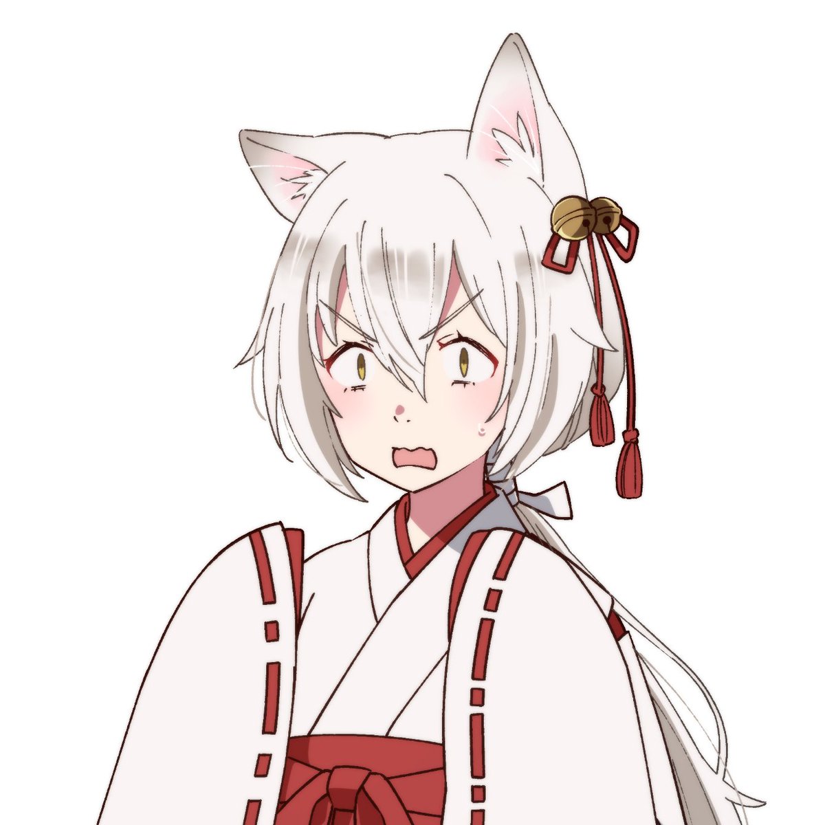 白狐 巫女・シロキツネにゃ～⛩🐾 (あだ名)​しろみこみーこ (@1691miko