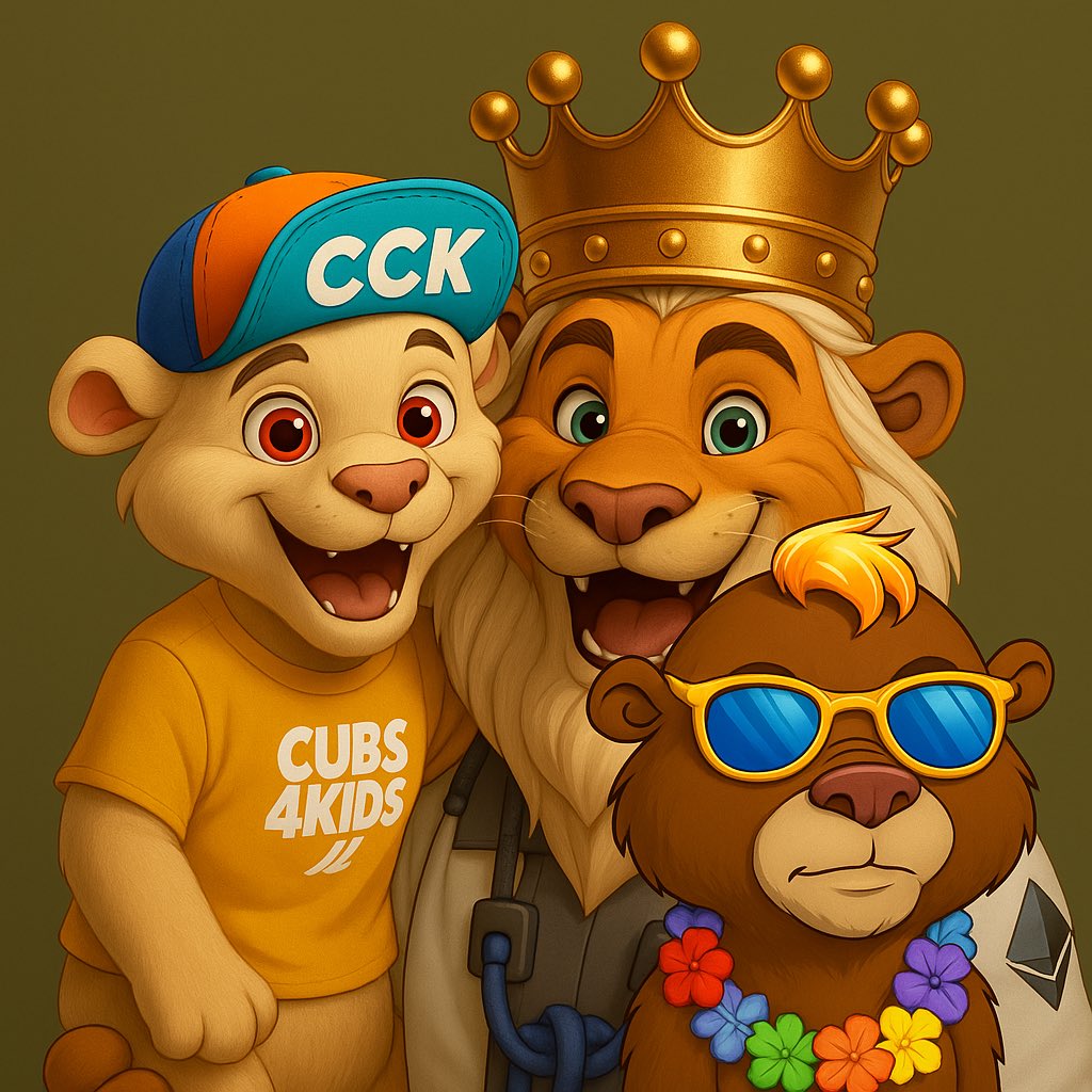 This #SustainableSaturday is for the cubs! Because what’s more sustainable than protecting our future leaders?

Support a paw-sitive cause with <a href="/WeAreCCK/">CCK</a> through the 𝐂𝐮𝐛𝐬𝟒𝐊𝐢𝐝𝐬 mint.🐾✨

⚠️ Only use official links from <a href="/LazyLionsNFT/">Lazy Lions 👑</a> or their Discord. -Cybele #ROAR $LAZY