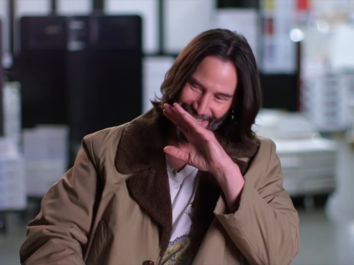Keanu Reeves talking about Good Fortune