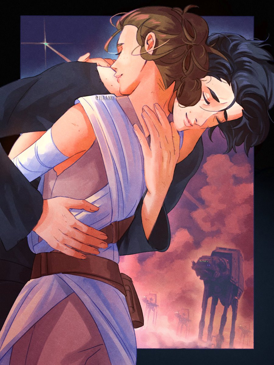 "This is how we're gonna win. Not fighting what we hate, but saving what we love."🌌 
#TheHuntForBenSolo #thbs #reylo