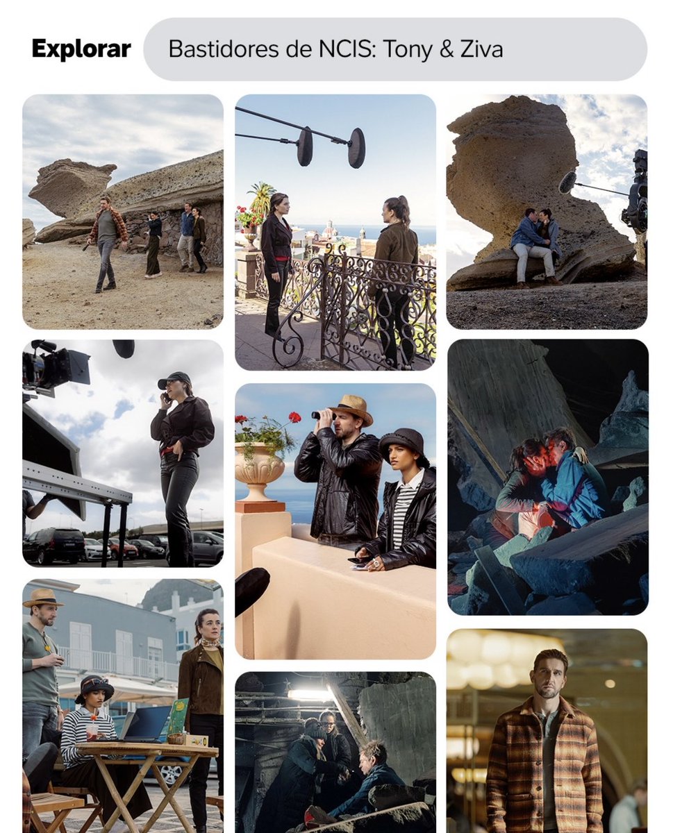 NCISTivaFans's tweet image. “Behind the scenes are always impressive!
Making this series a reality is for those who enjoy hard work!”
📸: paramountplusbr
#TonyandZiva #Tiva #NCISVerse