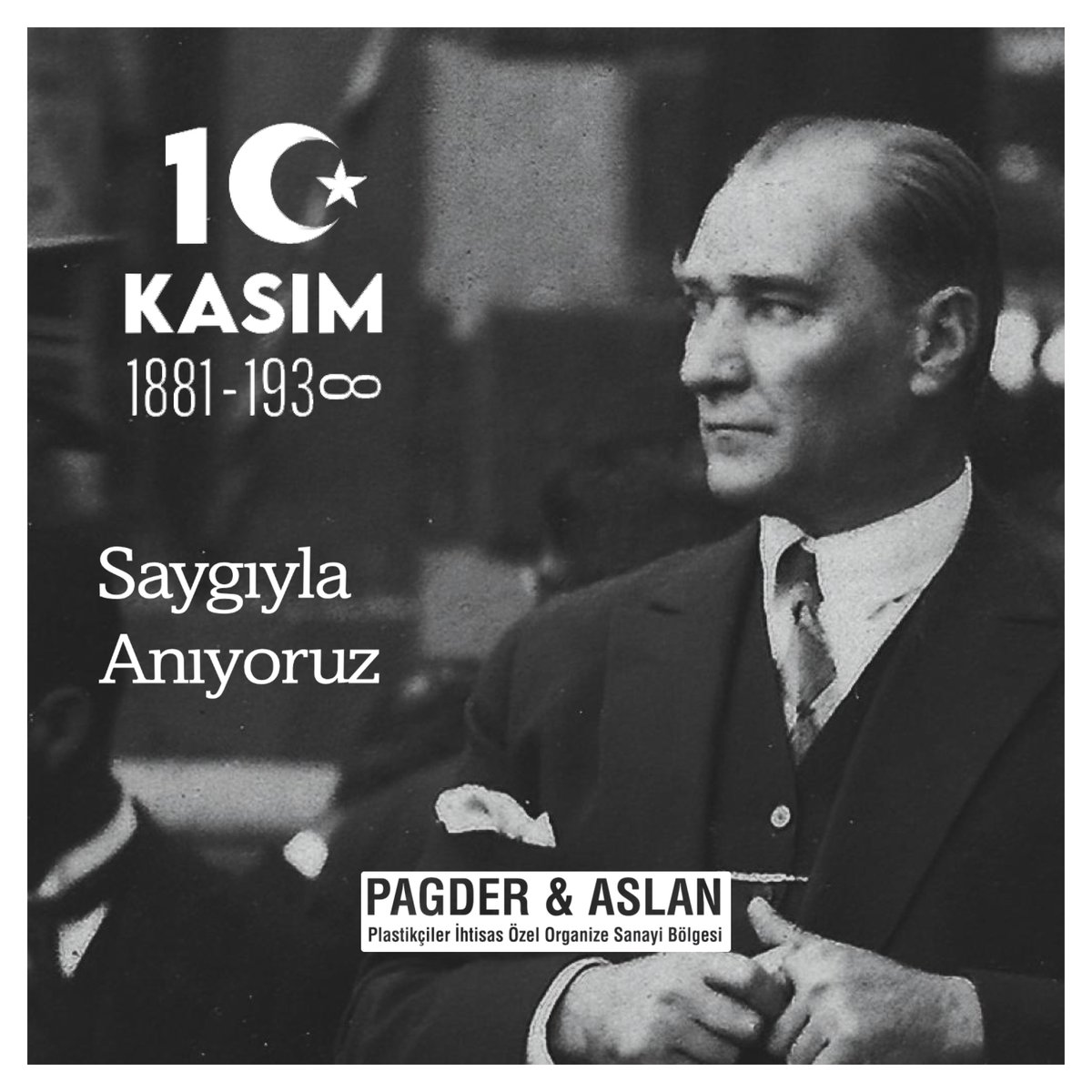 Ulu Önder Gazi Mustafa Kemal Atatürk’ü, aramızdan ayrılışının yıldönümünde saygı, minnet ve özlemle anıyoruz.

Fikrin, ilken, emanetin yolumuzu aydınlatmaya devam ediyor.

Sana söz: Cumhuriyet’e sahip çıkacağız. 🇹🇷