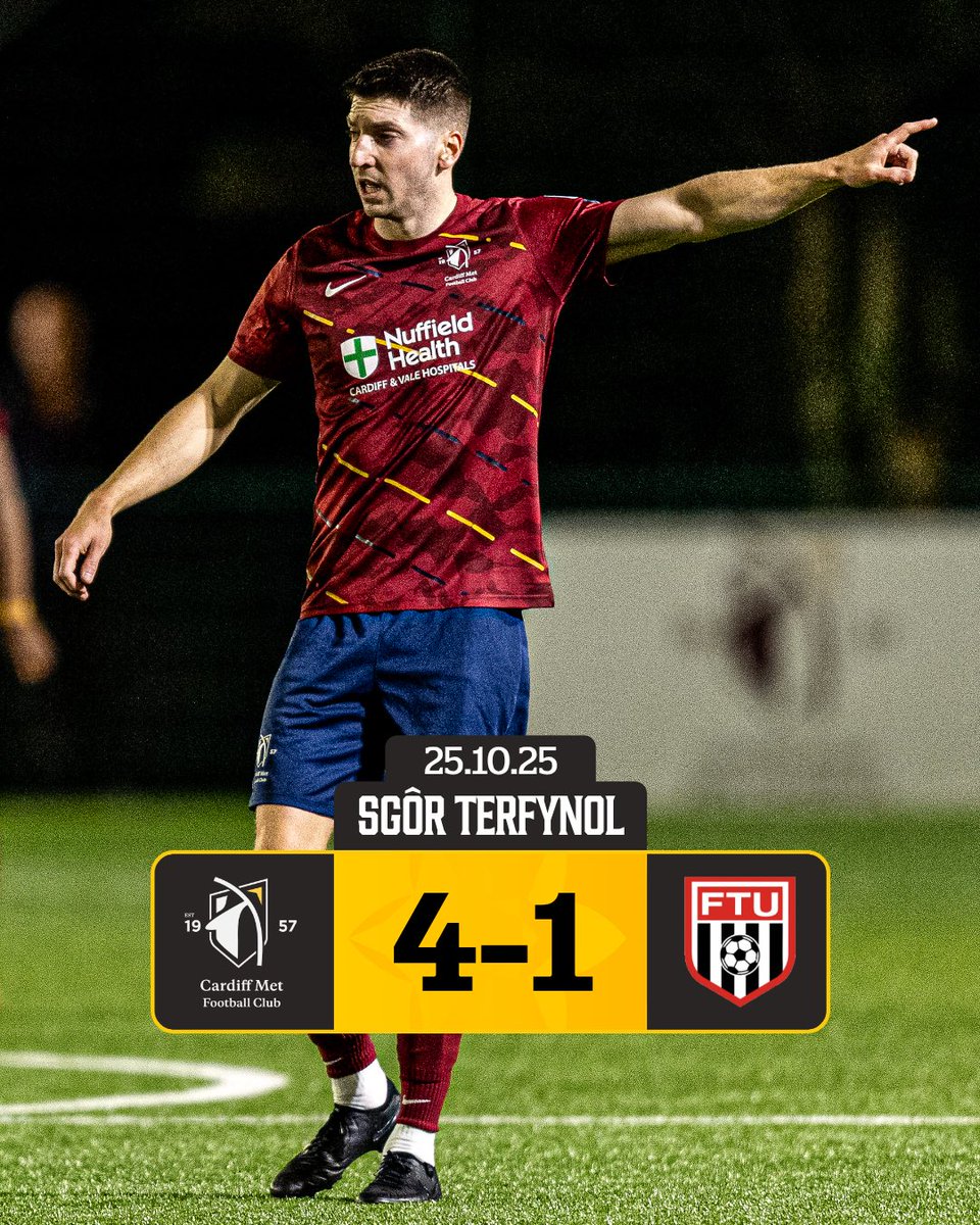 Another strong performance from <a href="/CardiffMetFC/">Cardiff Met Football Club</a>, making it four wins in five for the Archers! 💪

#JDCymruPremier