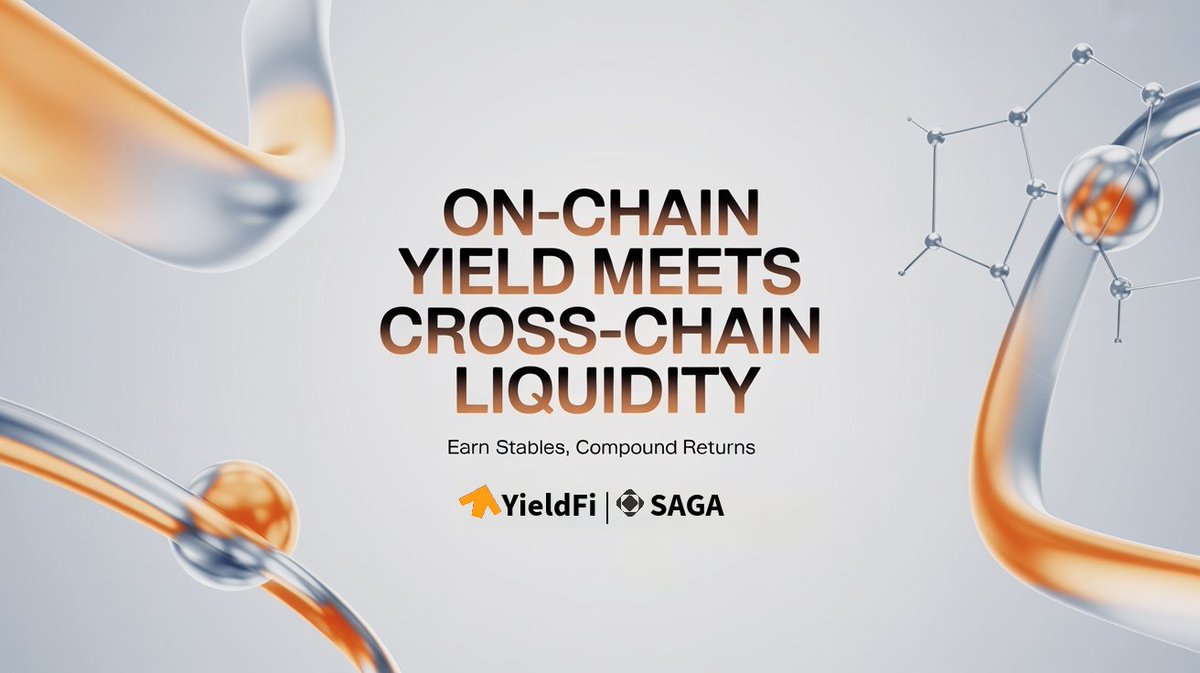 When stability meets scalability  DeFi evolves. 

The integration of YieldFi &amp; Saga marks a new era where on-chain yield meets cross-chain liquidity, driving sustainable growth across ecosystems.

Here's the catch 👇